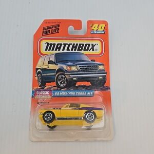 Matchbox Classic Decades 68 Mustang‎ Cobra Jet #40